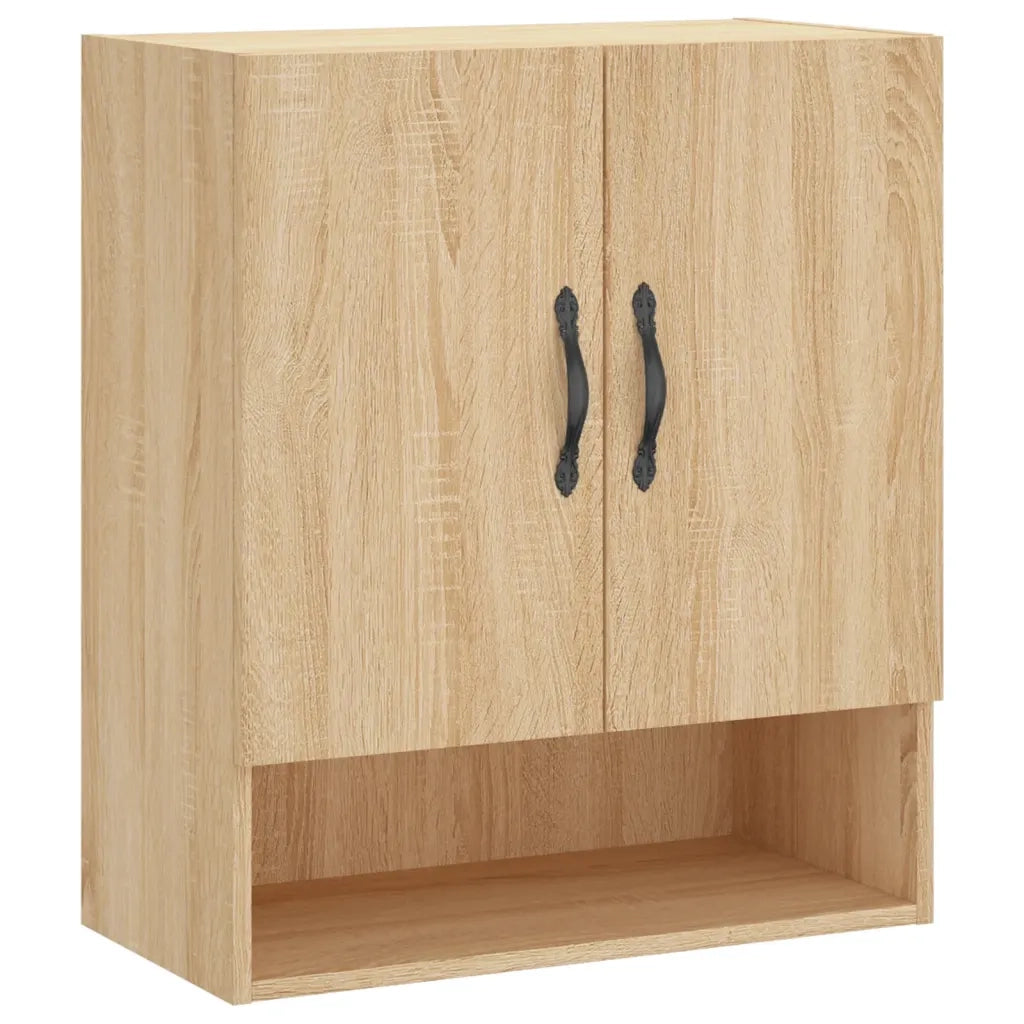 Armadietto a Muro | Mobile a Parete Rovere Sonoma 60x31x70 cm Legno Multistrato