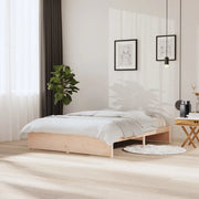 Giroletto-Struttura Letto in Legno Massello 150x200 cm King Size 600376