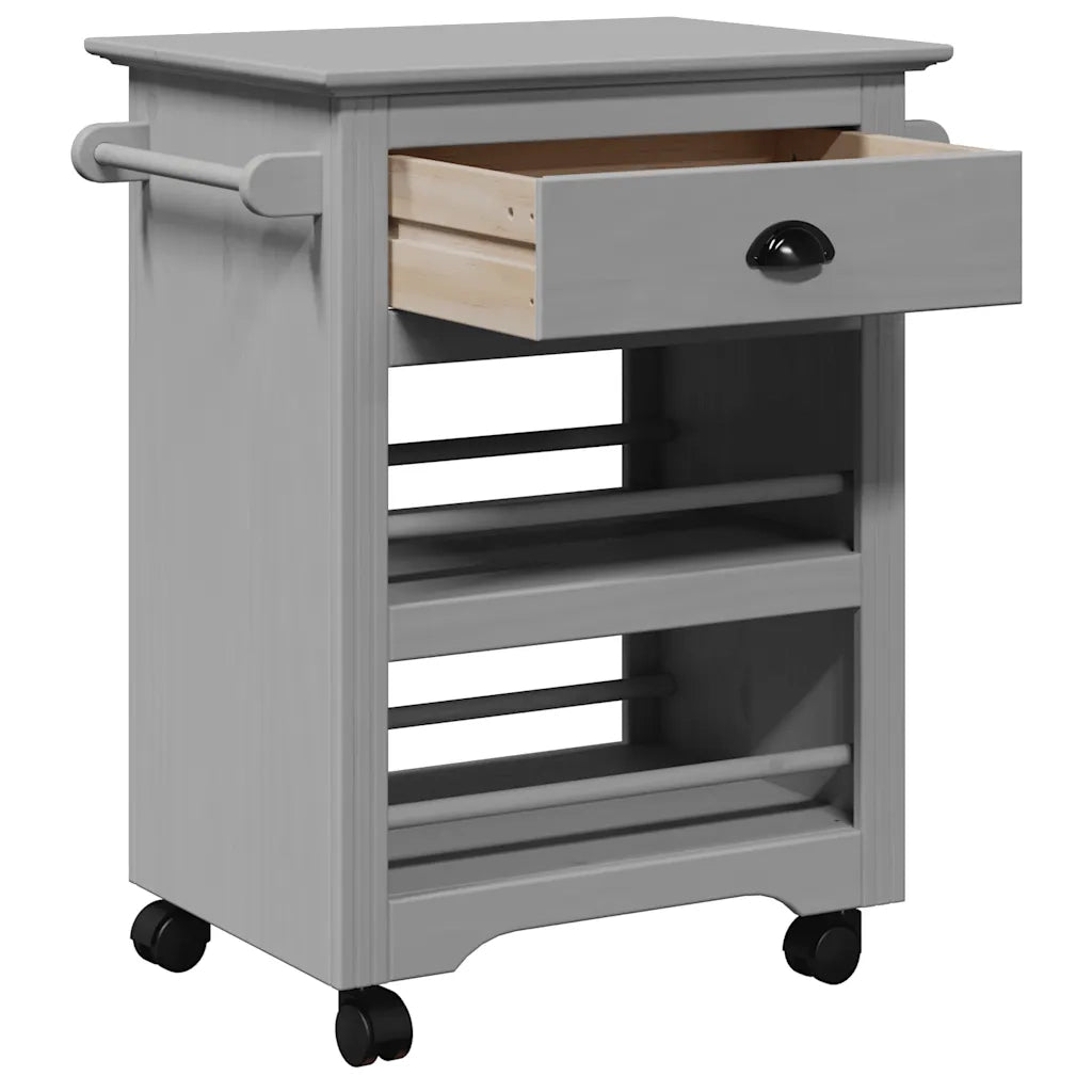 Carrello da Cucina BODO Grigio 67,5x45x80 cm CFW1396302