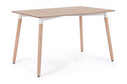 Tavolo Rettangolare Fisso 120x80x74 cm David in Legno