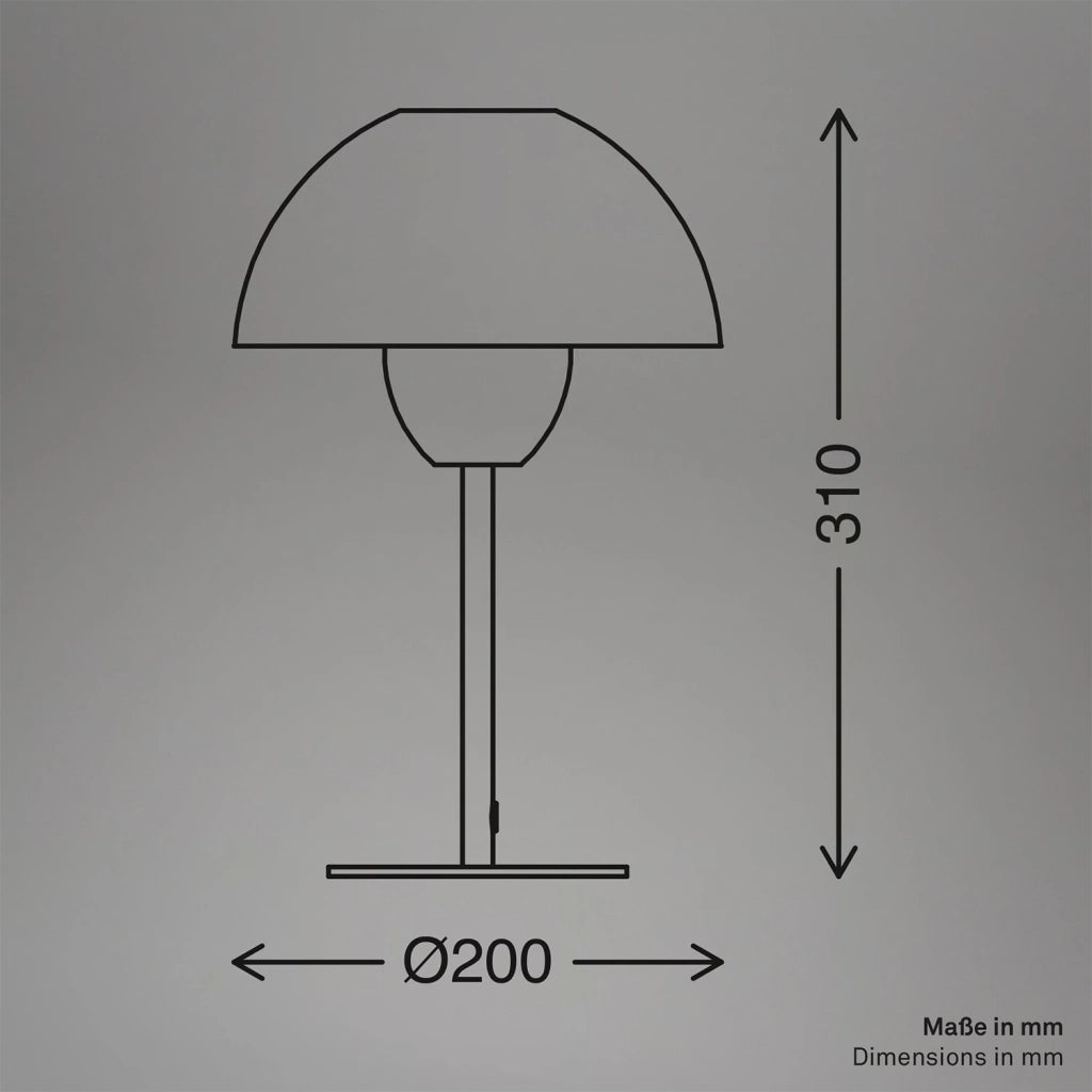 Abatjour Moderna Gryde Metallo Grigio Caffè 1 Luce E14 Ip20