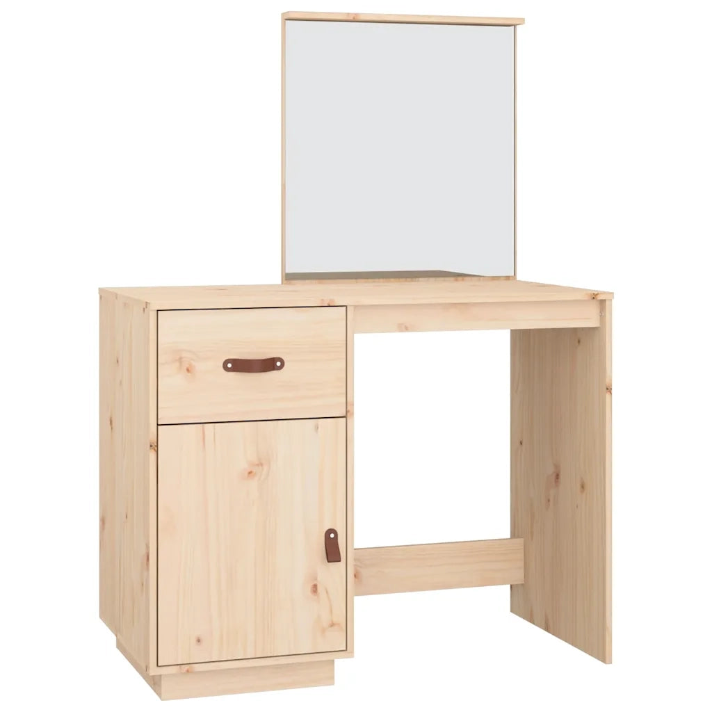 Toeletta 95x50x134 cm in Legno Massello di Pino cod mxl 63559