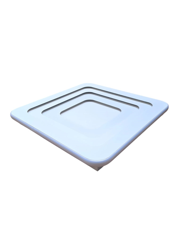 Lampadario Plafoniera Illuminazione quadrata Led Moderno 64W Luce Per Soffitto con telecomando