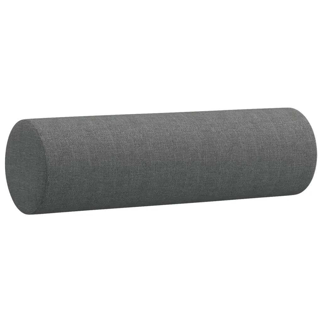Set di Divani 2 pz con Cuscini Grigio Scuro in Tessuto 3201291