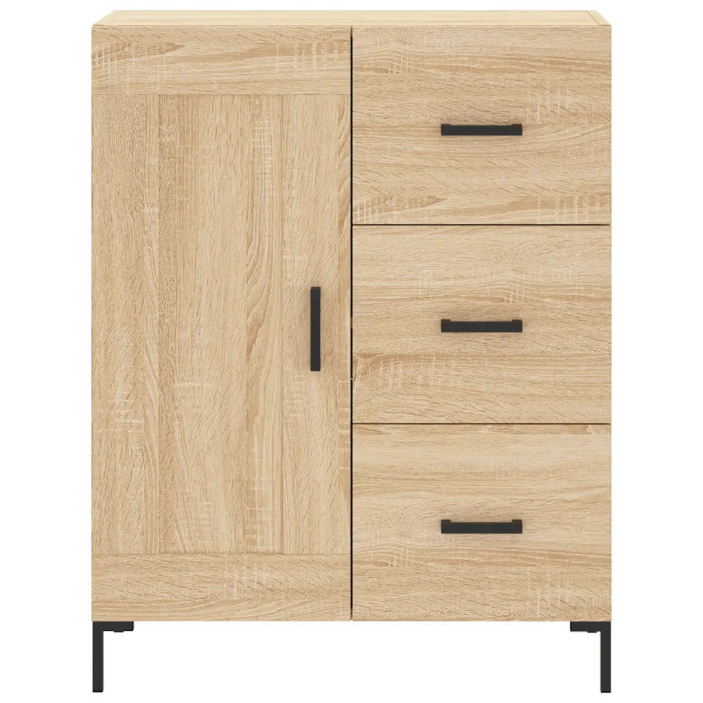 Credenza Rovere Sonoma 69,5x34x180 cm in Legno Multistrato 3200004