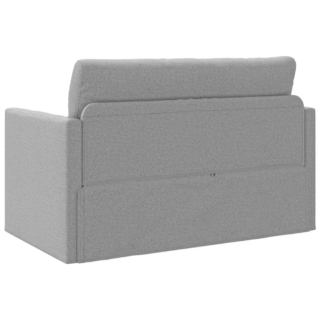 Divano letto | Sof¨¤ letto | Letto singolo Grigio Nuvola 124 x 71 x 78 cm Tessuto