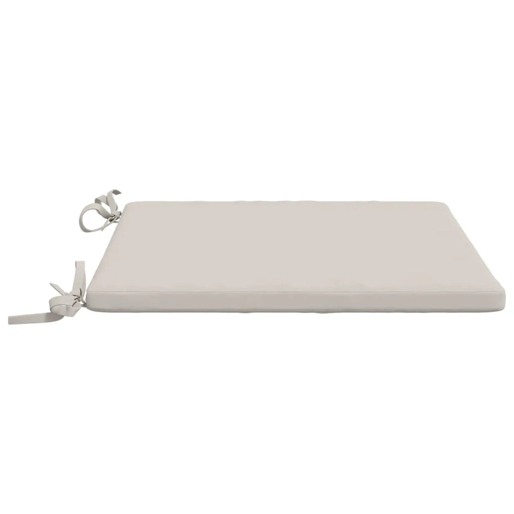 Cuscini per Sedia in 4 Pezzi SOEST 4 pz 100% Poliestere Bianco 944414