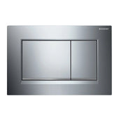 Placca di comando scarico SIGMA 30 Cromo lucido/bordo satinato per cassetta Geberit 115.883.KH.1