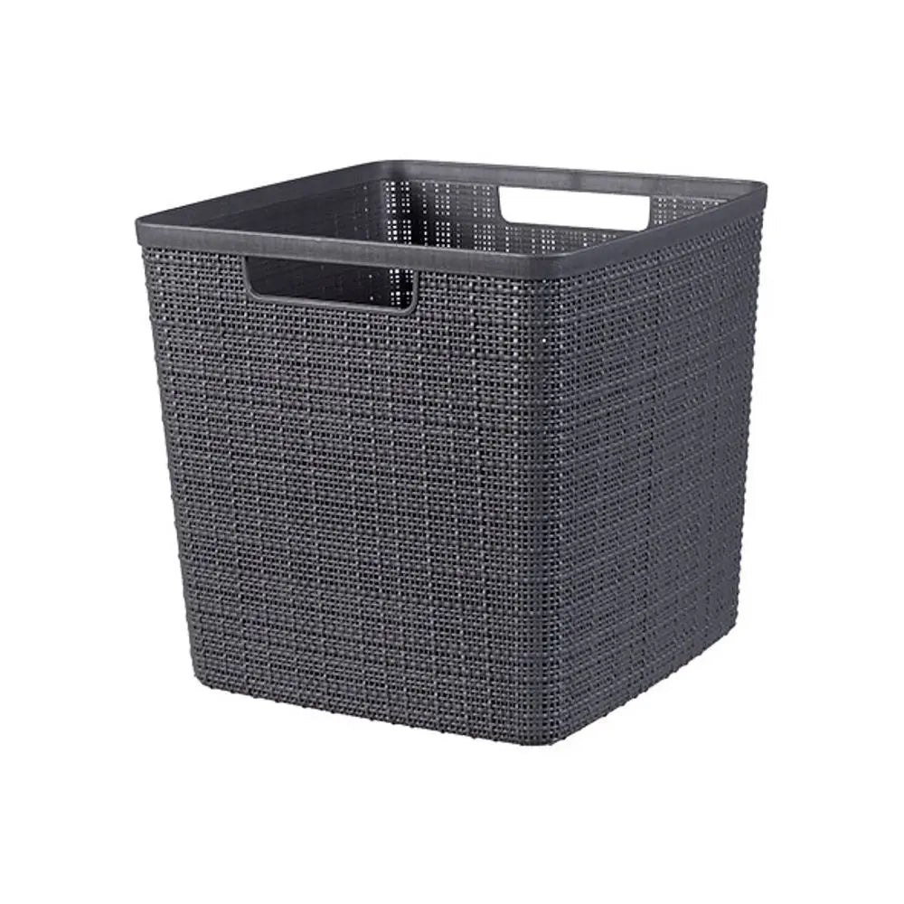 Cesto Curver Jute quadrato grigio 17l cm 28x28x27 h