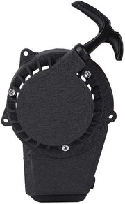 Avviamento Manuale - Adatto per Motocicletta da Pocherella/ATV - Alta Qualità Alluminio - Motore a 2 Tempi 47 - Nero - Lunga Durata - Avviamento Elettrico