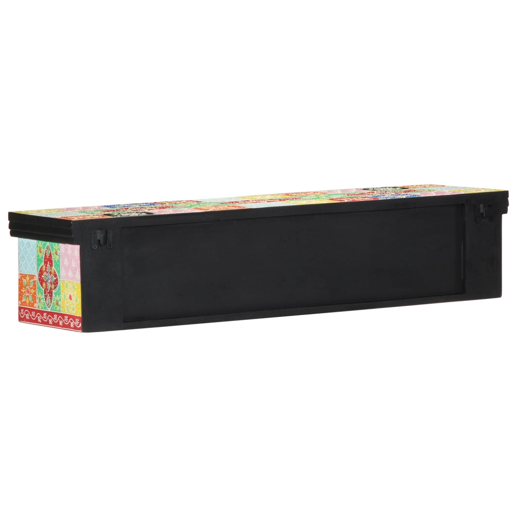 Mobile TV da parete  Multicolore 100x30x22cm Legno ingegnerizzato