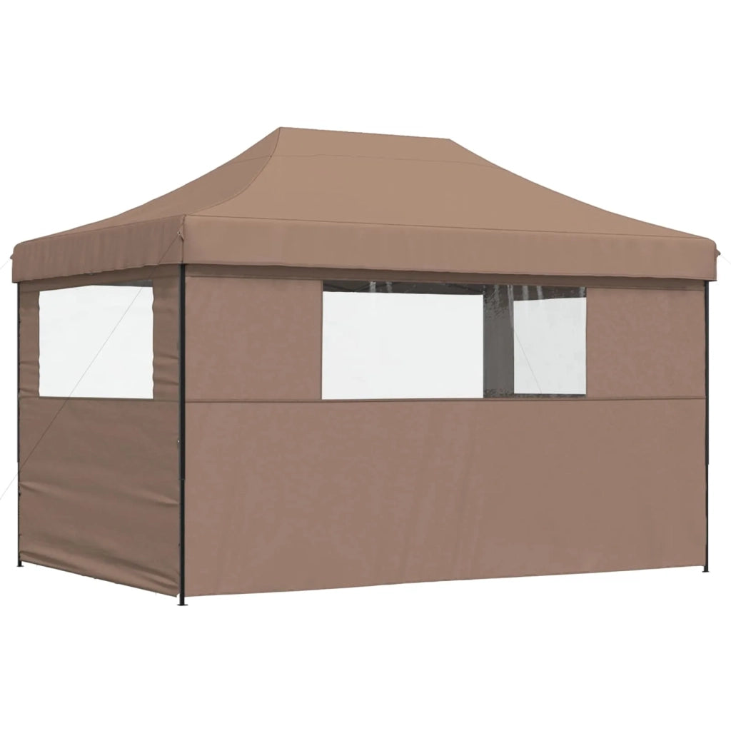 Tenda Party Marrone 279 x 410 x 315 cm Tessuto Oxford