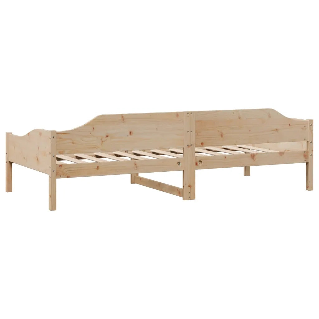Giroletto senza Materasso-Struttura Letto 80x200 cm in Legno Massello Pino 887865