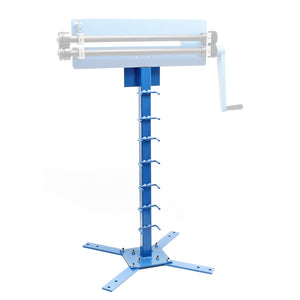 Cavalletto di supporto per bordatrice manuale con porta matrici