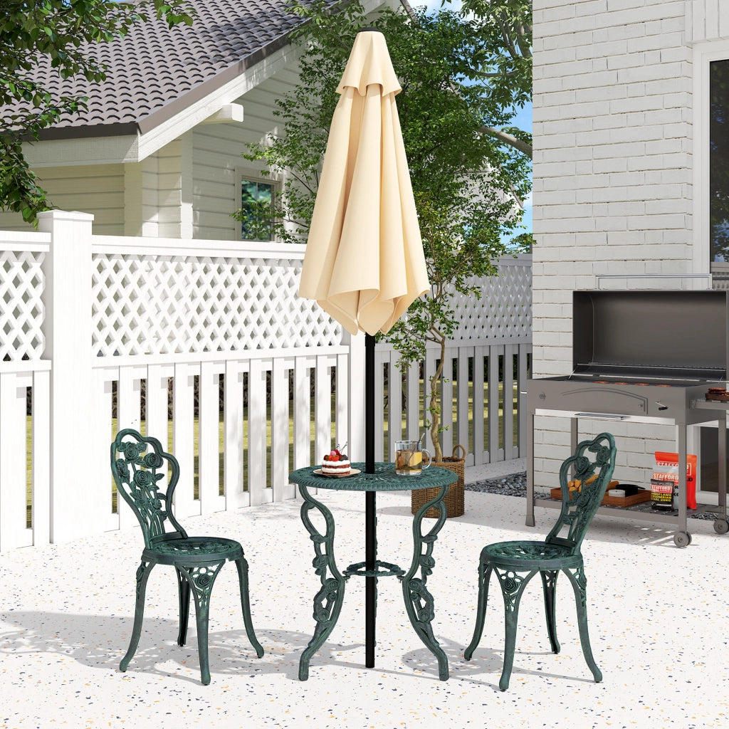 Set Bistrot 2 Posti per Esterno ¨C Zephmum ¨C Antracite Gussaluminium