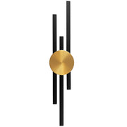 Lampada Da Parete Led App1437-w Black Gold