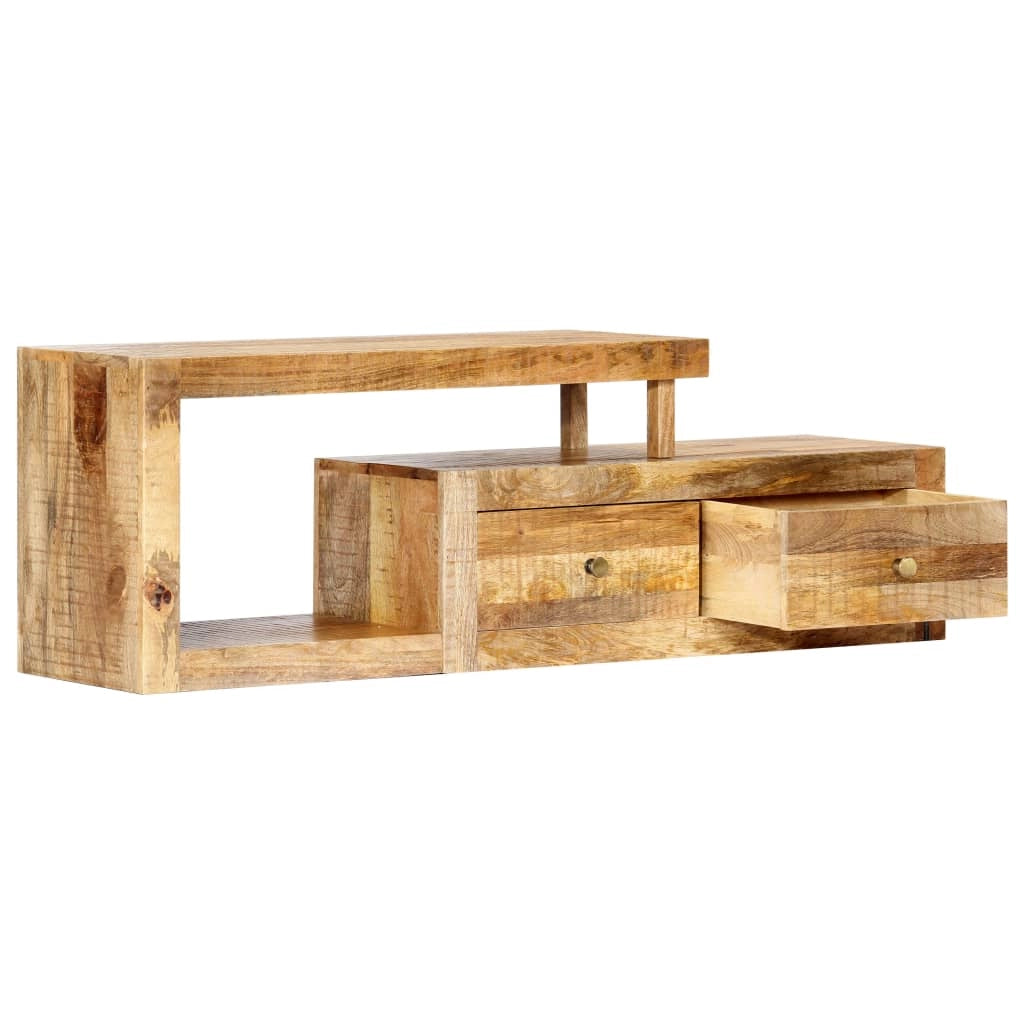 Pratico mobile porta TV/credenza di design 120 cm legno massello di mango 2502274