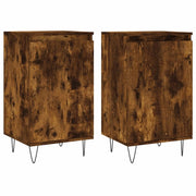Buffet credenza cassettiera armadio mobile contenitore organizer per cucina soggiorno salotti set da 2 40 x 35 x 70 cm legno ingegnerizzato marrone 02_0036731
