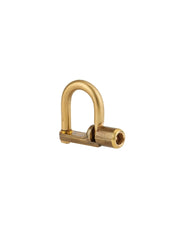 Lucchetto 329 C con tallone dritto, arco in ottone, chiave triangolare 5 mm – THIRARD