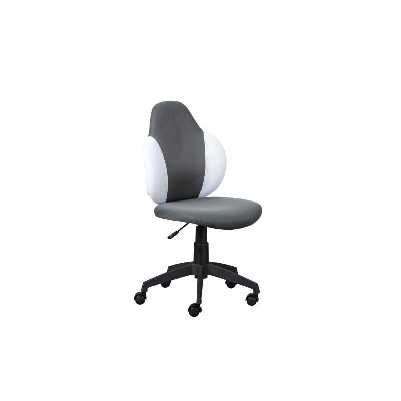 Poltroncina ragazzo Inter Link in morbido pu colorato grigio/bianca