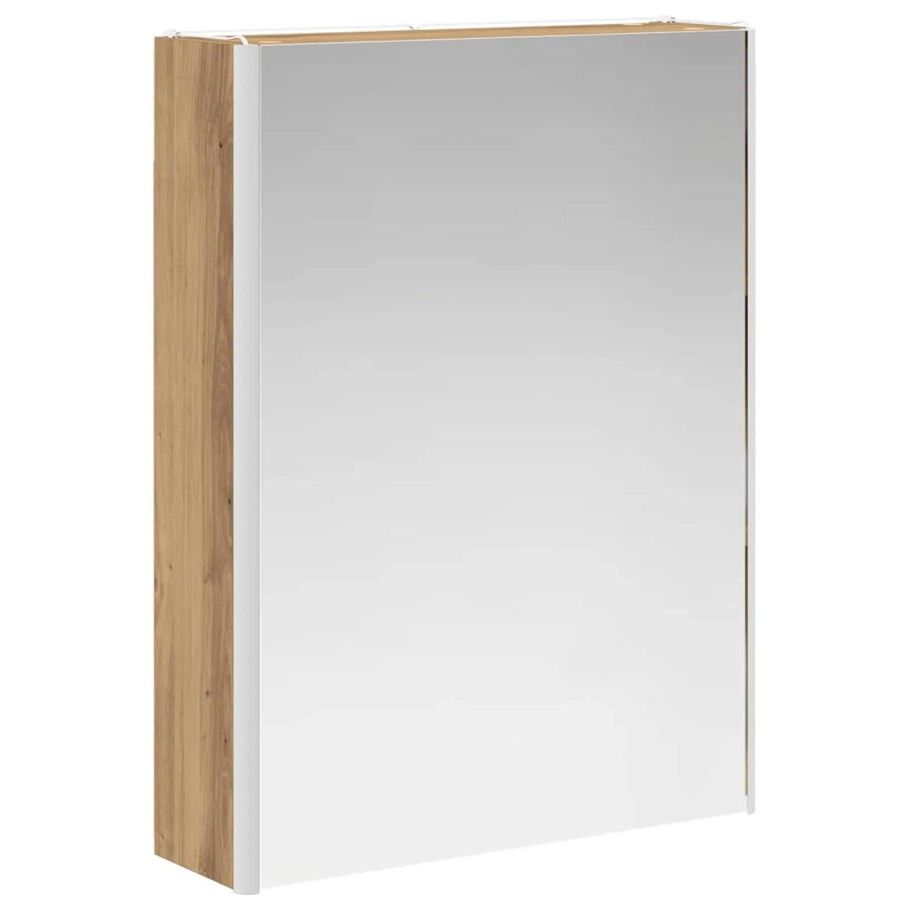 Set di Armadi da Bagno 5 pcs Rovere Artigianale 3406374