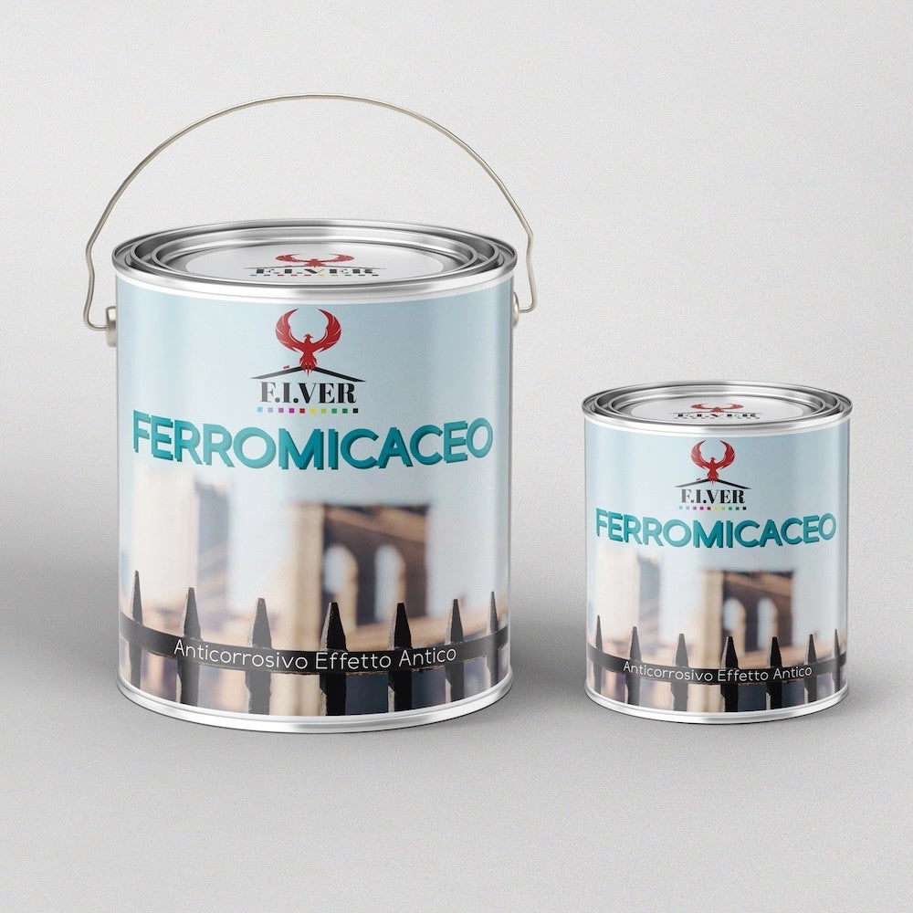 Smalto Per Ferro Ferromicaceo - Iron Alluminio - Litri 0 -750