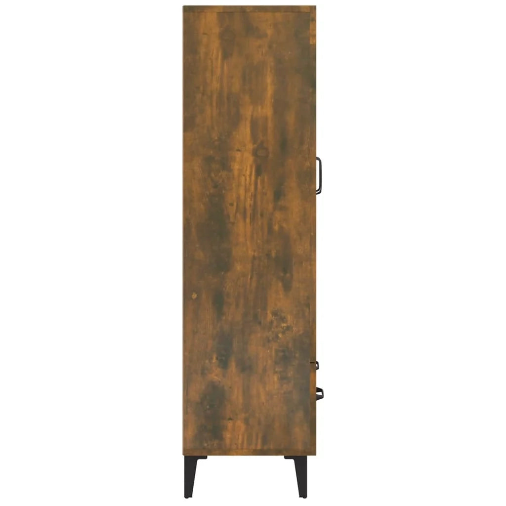 Buffet credenza cassettiera mobiletto mobile contenitore organizer cucina soggiorno salotto alto 70 x 31 x 115 cm legno ingegnerizzato marrone 02_0033552