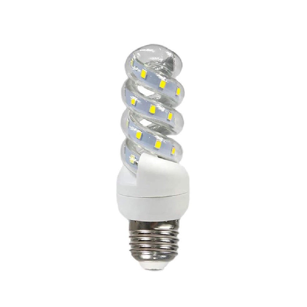 Trade Shop - Lampadina A Led E27 11 W Luce Fredda Calda Naturale Modello Torciglione S-11w -