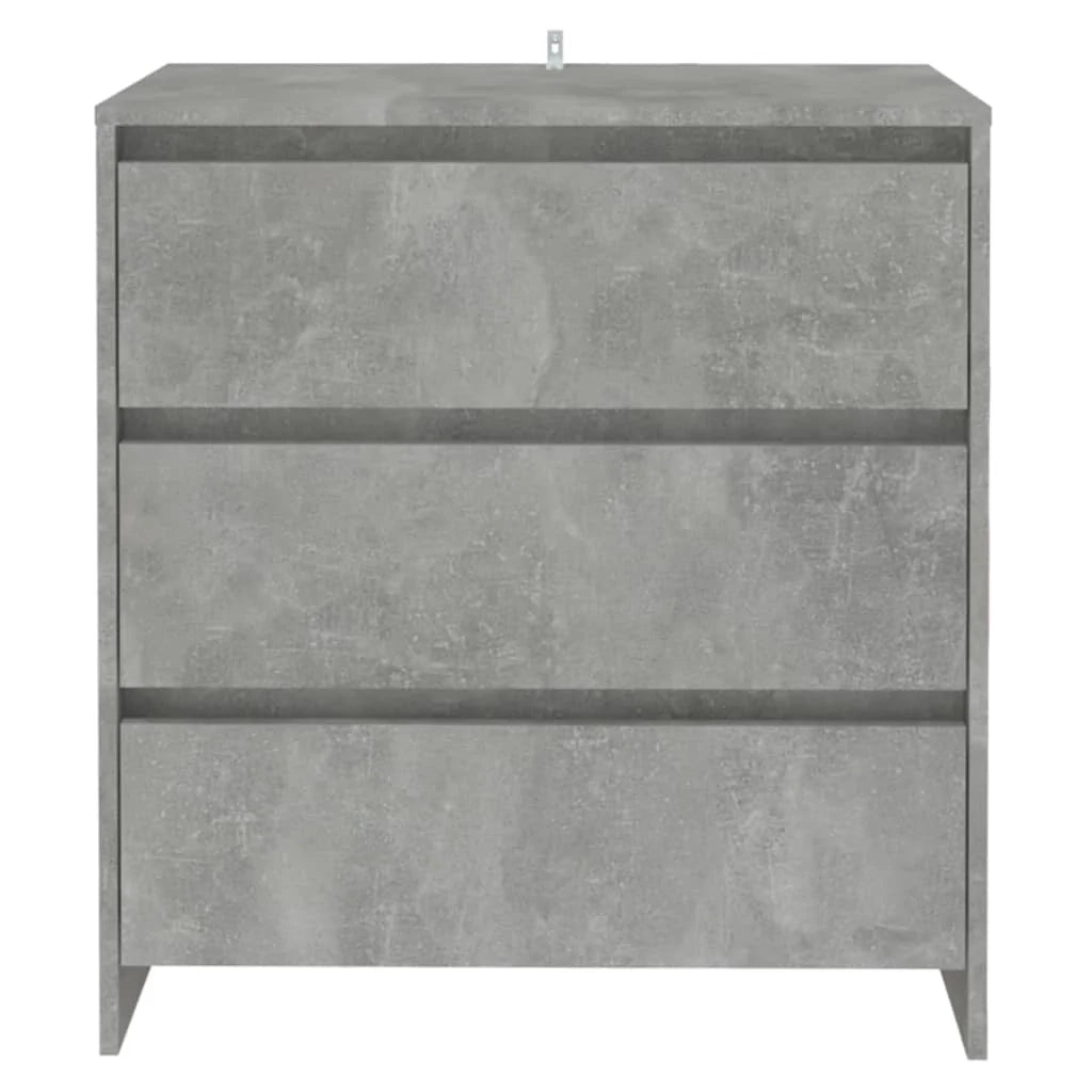 Buffet credenza cassettiera armadio mobile contenitore organizer per cucina soggiorno salotto 70 x 41 x 75 cm legno ingegnerizzato grigio 02_0032088