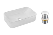 Set lavabo con tappo click-clack Lavabi da appoggio 60 x 1401 x 38 cm