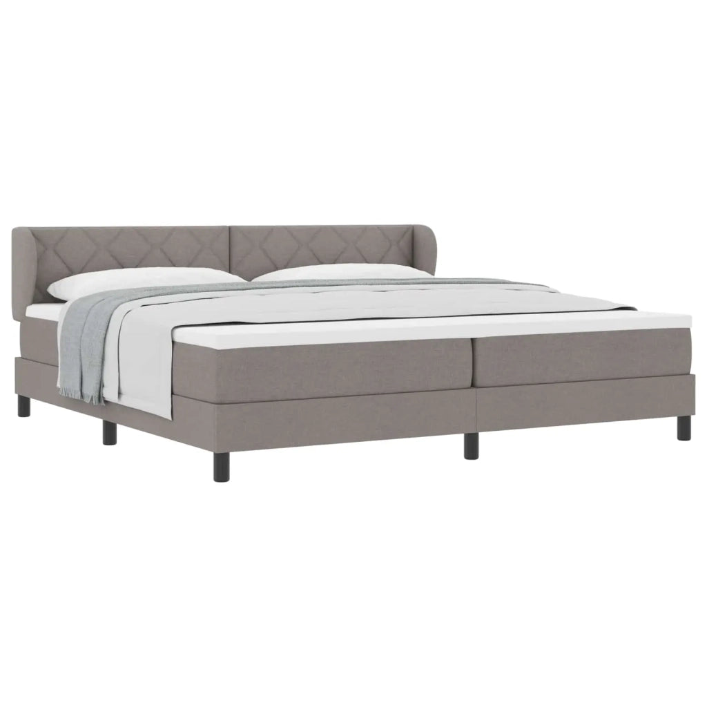 Letto a molle con materasso Talpa 200 x 200 cm Tessuto 3340112