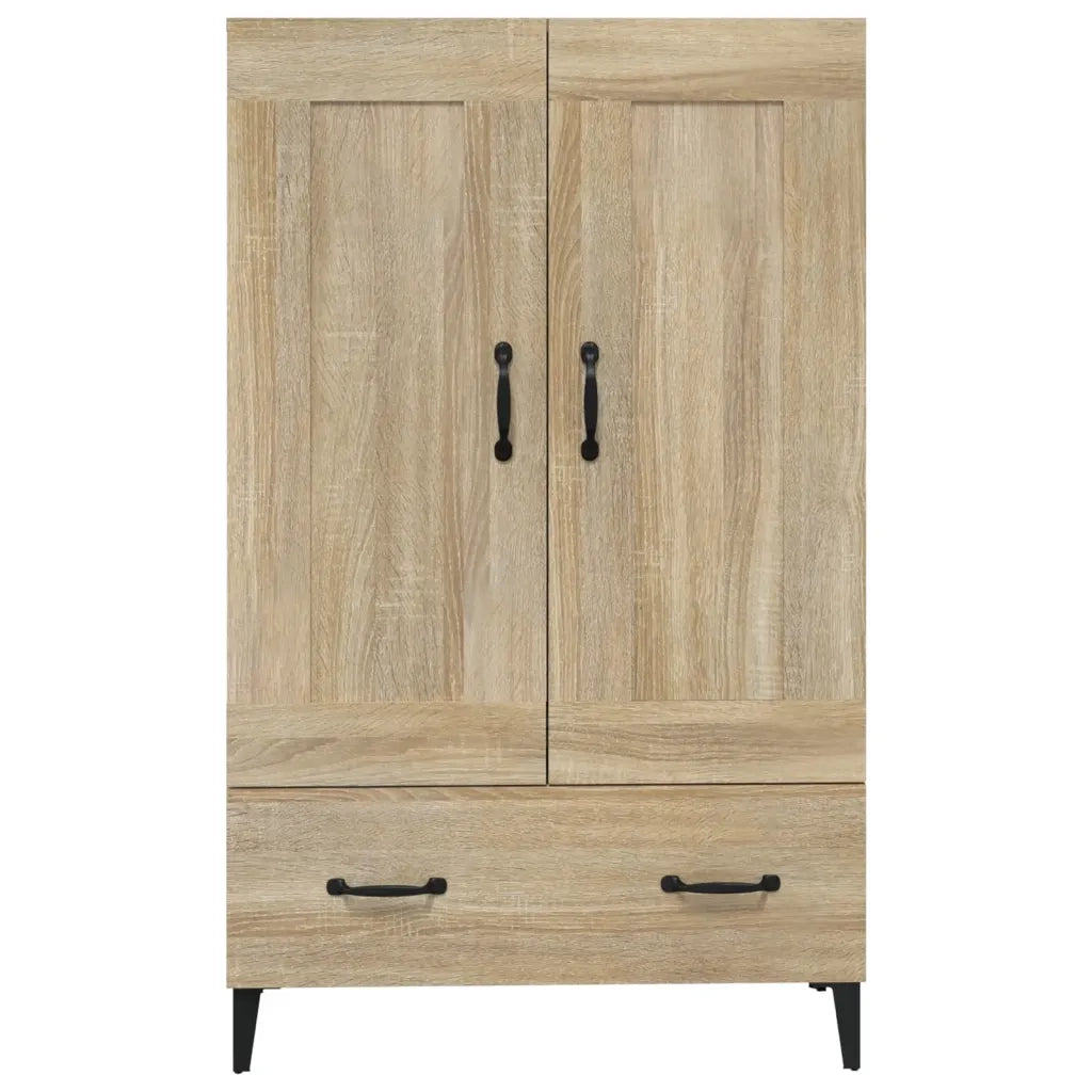 Credenza | Madia | Buffet da pranzo | Armadio da pranzo Rovere Sonoma 70x31x115 cm in Legno Multistrato