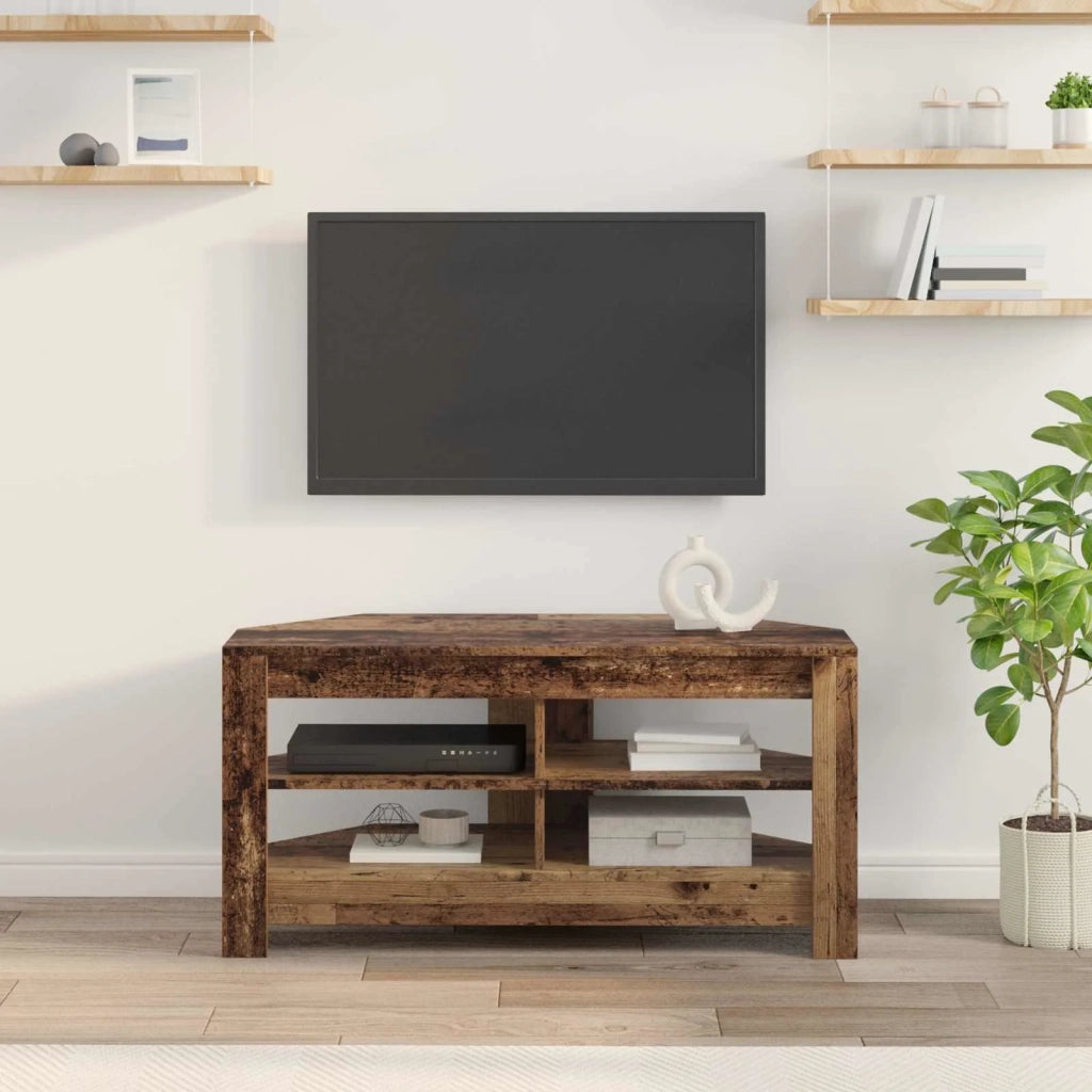MobileTVAngolare Legno vecchio 102 x 40,5 x 45 cm 889783