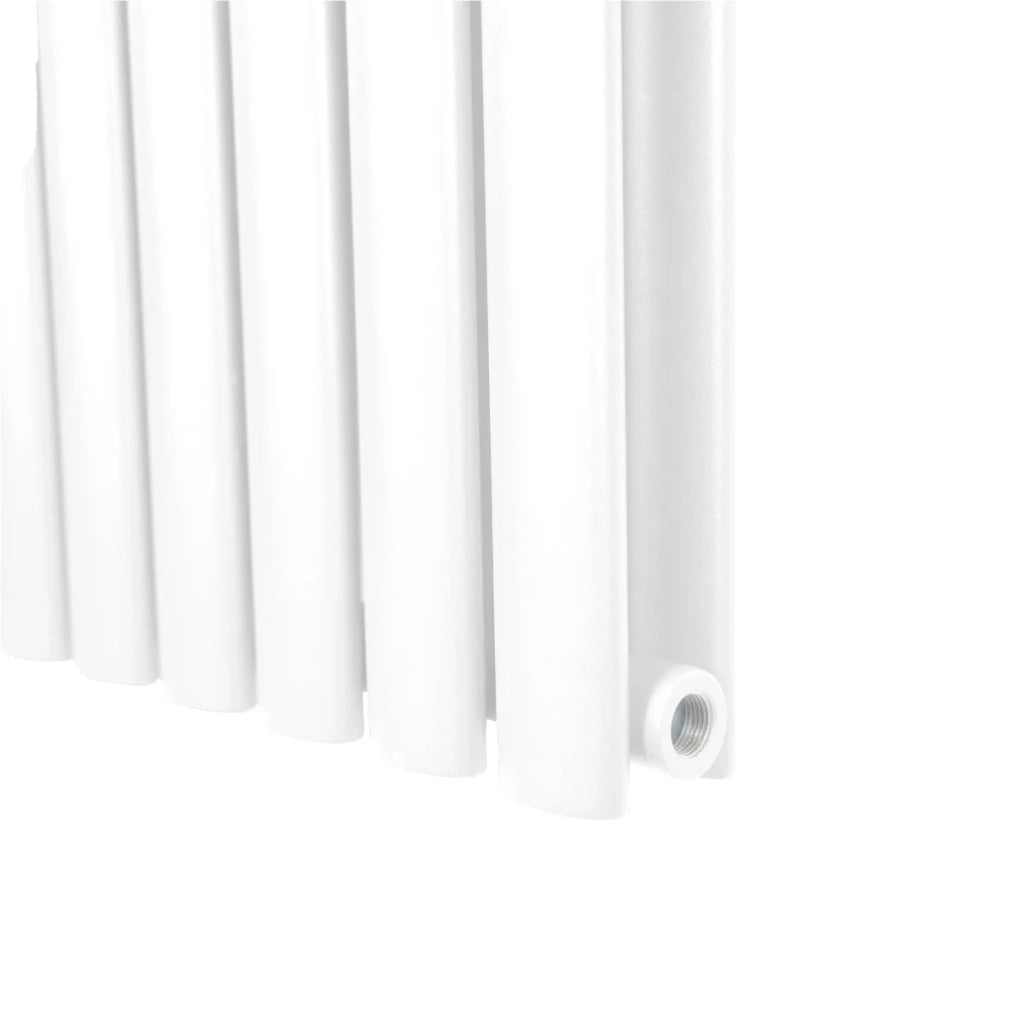 Radiatore a colonna ovale Bianco 1800mm x 480mm