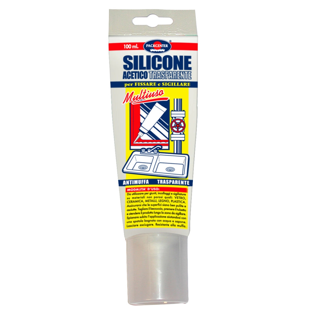 Silicone Trasparente In Tubetto Ml.100