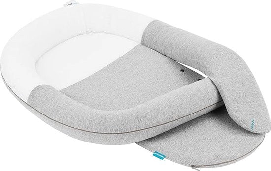 Babypiuma Protezione 100% cotone Anti-allergico - nido per bambini 
Dimensioni: 82,5 x 46 x 2 cm