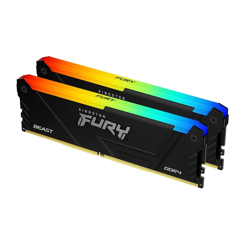 Kingston Technology FURY Beast 32GB 3600MT/s DDR4 CL18 DIMM (Kit di 2) RGB