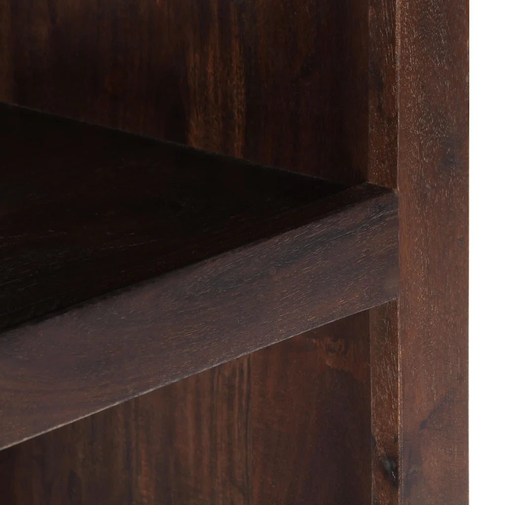 Mobiletto Consolle in Legno Massello di Acacia 40x30x110 cm cod mxl 14635