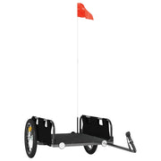 Rimorchio da Bici Nero Oxford e Ferro CFW7620492