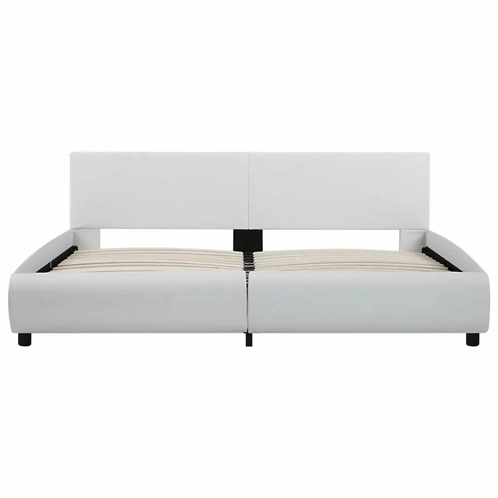 Giroletto con LED senza Materasso Bianco 180x200 cm 285491