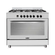 Cucina a gas Samet Stromboli 90x60 cm con forno e grill elettrici – Inox Classe A