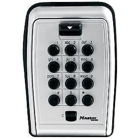 Master Lock 5423EURD Cassaforte per Chiavi Combinazione a Pulsante Montaggio a Parete Colore Grigio
