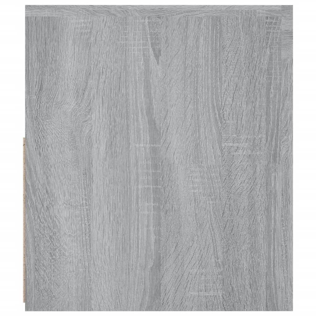 Mobile TV multimediale mensola TV credenza mobile TV sala da pranzo soggiorno camera da letto con luci LED Sonoma 120 x 35 x 40 cm grigio 02_0026798