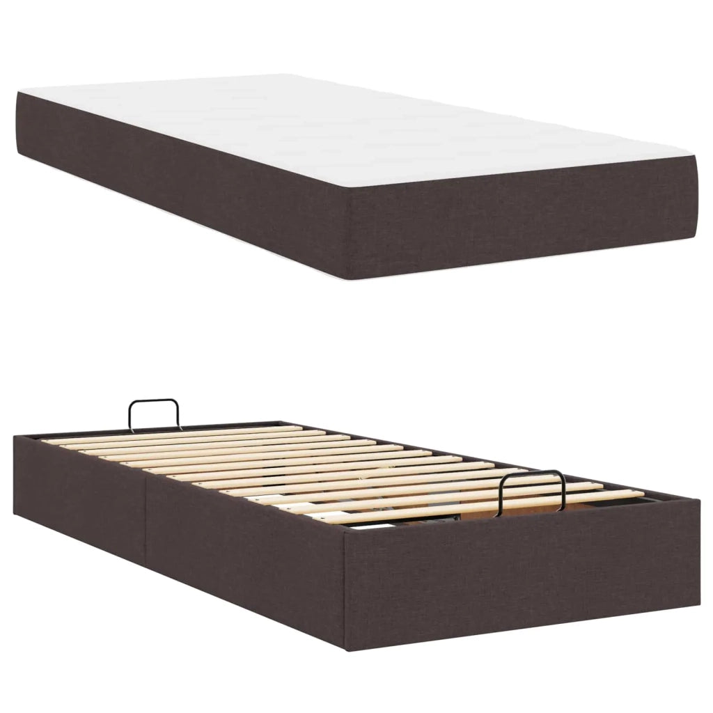 Struttura letto con materasso 2 pcs Tanno Tessuto 3399448