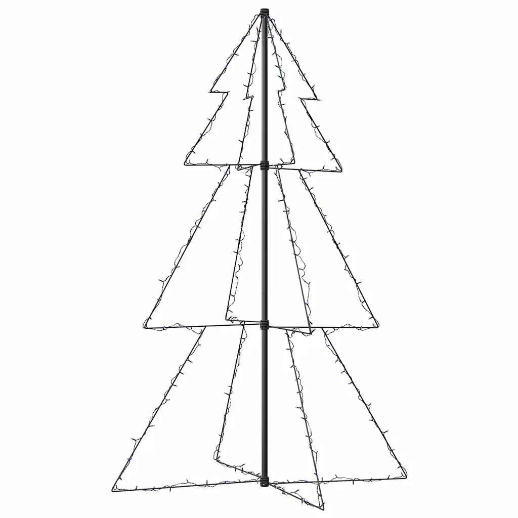 Albero di Natale | Decorazioni natalizie a Cono 200 LED per Interni Esterni 98x150 cm