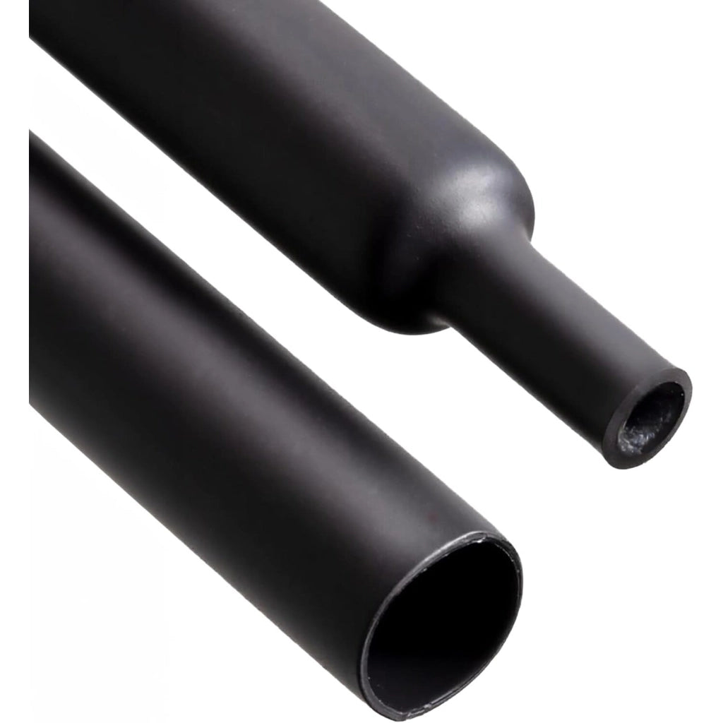 GUAINA TERMORESTRINGENTE 2M D.2,4/1,2MM NERA.