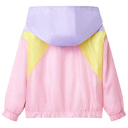 Giacca con Cappuccio e Cerniera da Bambina Multicolore 92 10819