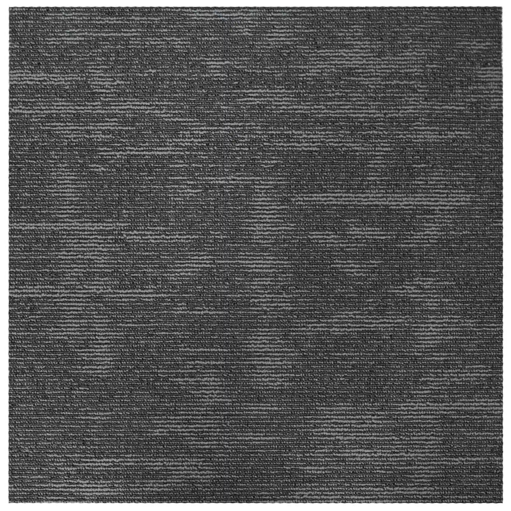 Piastrella per Tappeto Grigio Carbone 50 x 50 cm 36 pz CFW7274325