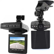 MINI DVR TELECAMERA REGISTRA VIDEO AUTO HD MONITOR LCD 2.5"  6 LED VENTOSA CAM