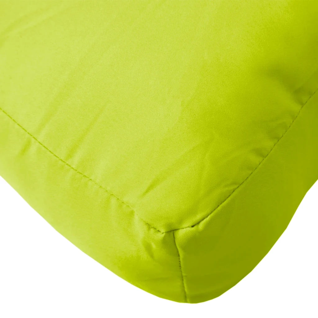 Cuscino per Pallet Verde Brillante 60x60x9,5 cm in Tessuto Oxford 361803